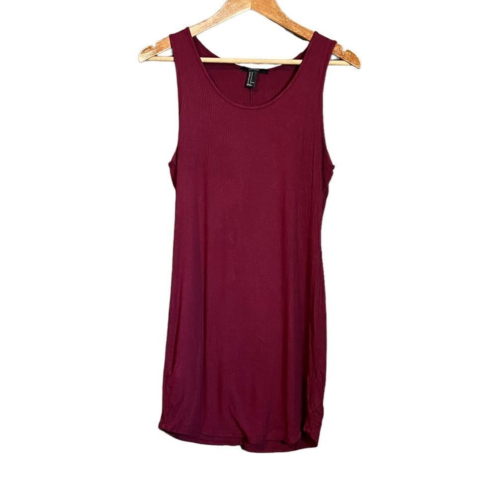 3 for $30! Forever 21 maroon ribbed dress